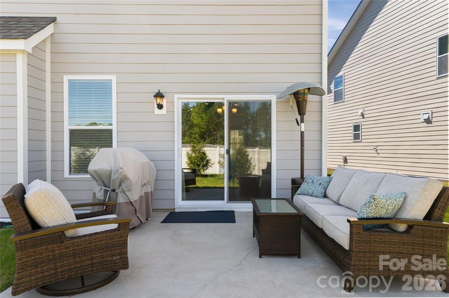 Exterior details and patio area of a home in Cantrell Hills, Hendersonville (Image 4). Exterior details and patio area of a home in Cantrell Hills, Hendersonville (Image 4).