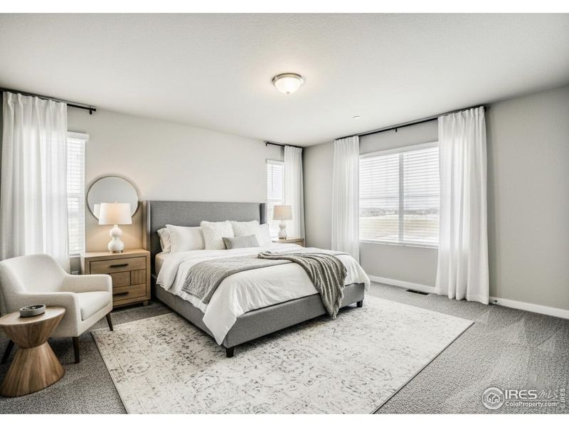 Furnished interior view inside a new home in Waterfield, Fort Collins (Image 15).