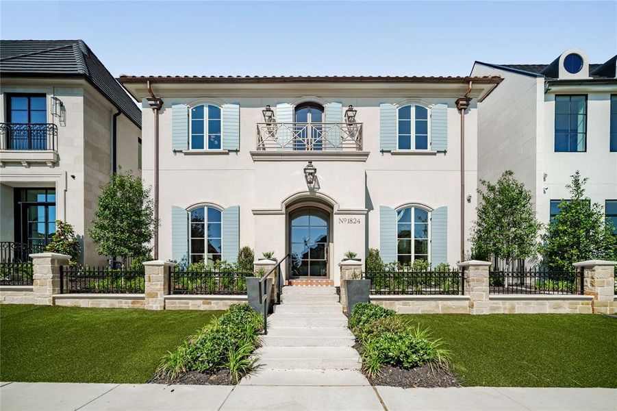 Front exterior of a new home in , Southlake, TX, highlighting curb appeal (Image 21).