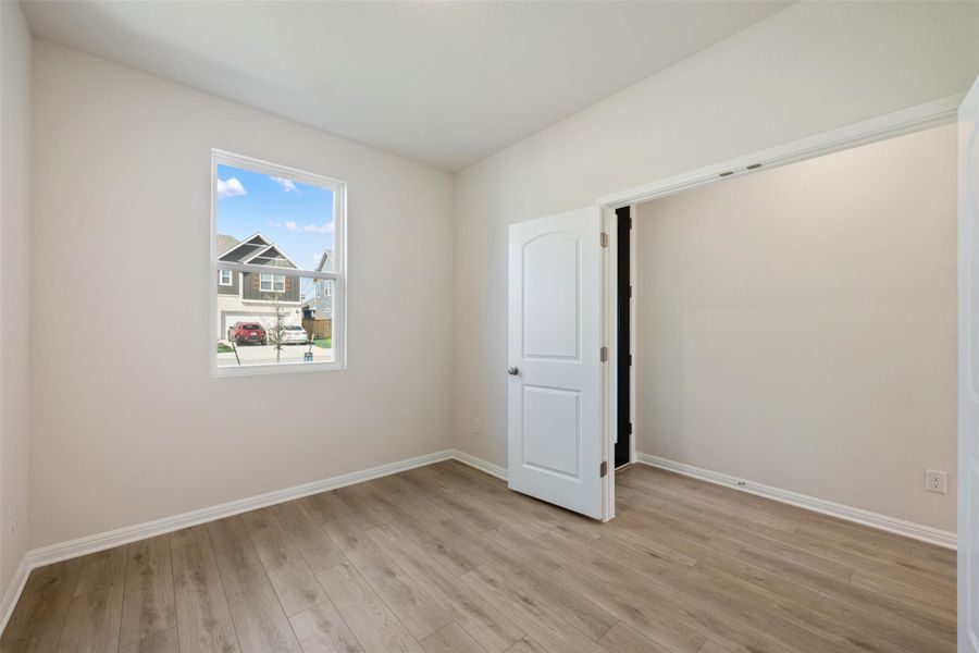 Spacious, unfurnished interior of a new home in Patterson Ranch, Georgetown (Image 37). Spacious, unfurnished interior of a new home in Patterson Ranch, Georgetown (Image 37).