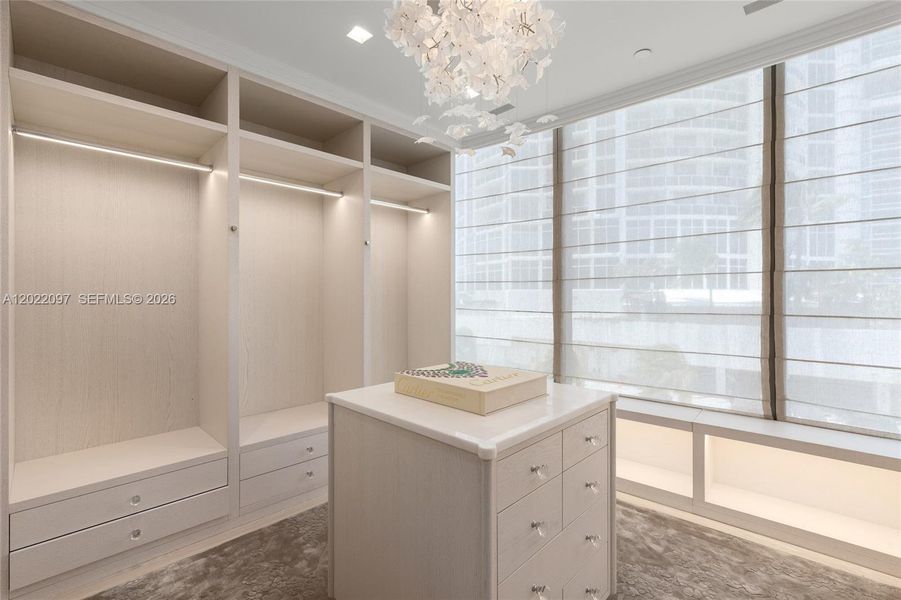 Furnished interior view inside a new home in , Sunny Isles Beach (Image 41).