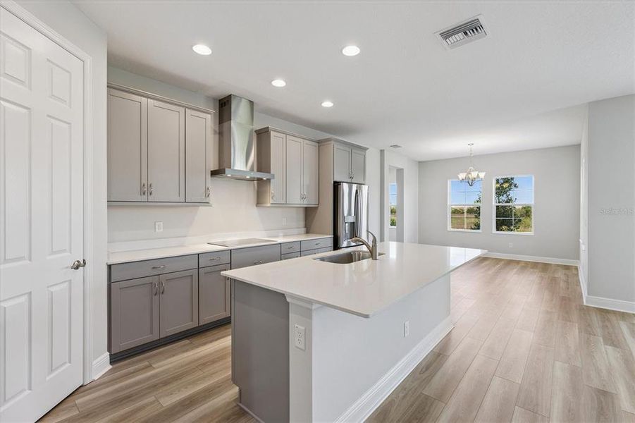 Furnished interior view inside a new home in Mirada, San Antonio (Image 11).