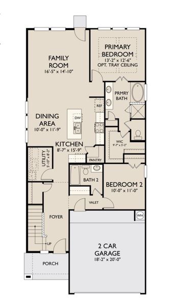 Marigold Floorplan 1st Floor