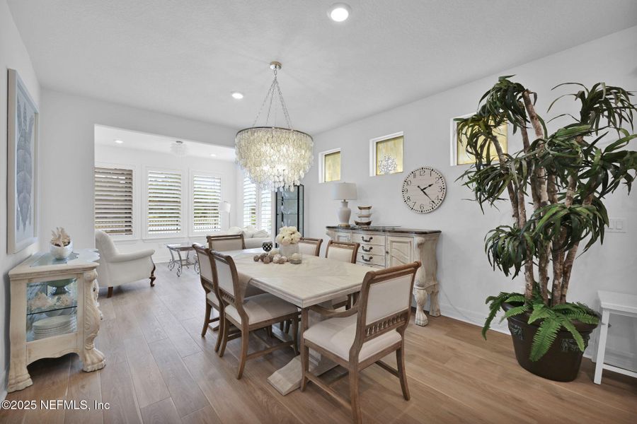 Furnished interior view inside a new home in , Jacksonville (Image 34). Furnished interior view inside a new home in , Jacksonville (Image 34).