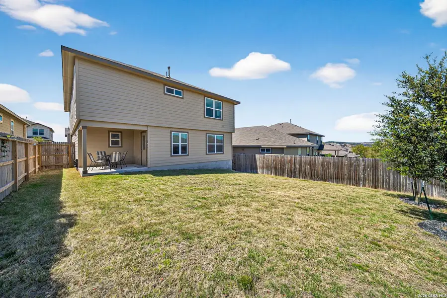 Exterior details and patio area of a home in Copper Canyon, Bulverde (Image 3). Exterior details and patio area of a home in Copper Canyon, Bulverde (Image 3).