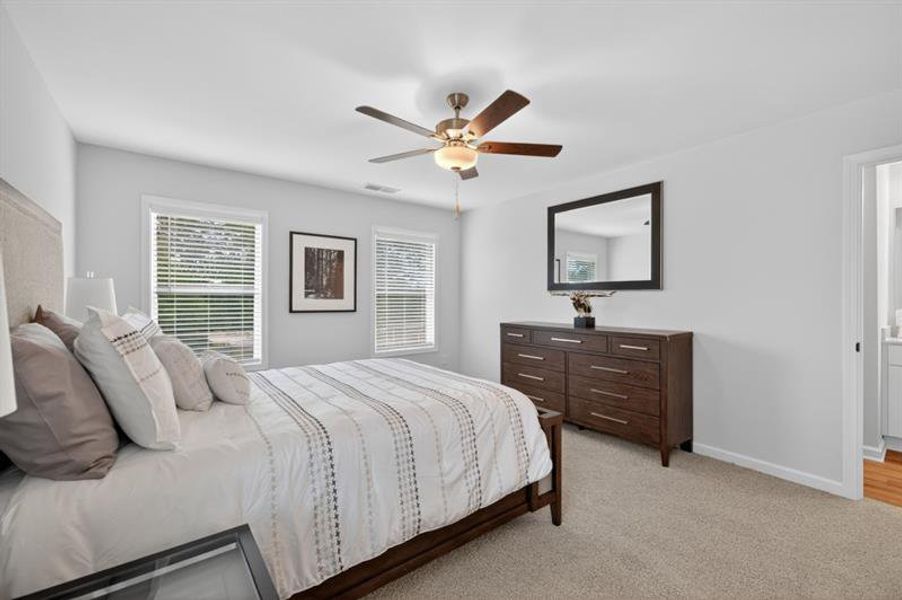 Furnished interior view inside a new home in Medlock Park, Austell (Image 32).