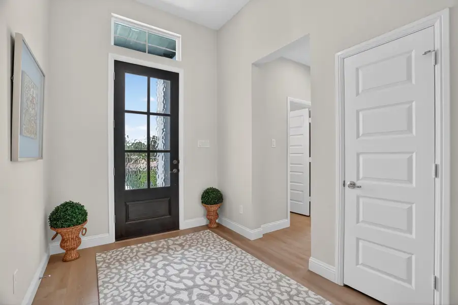 Representative unfurnished interior of a home built from the Wichita by Cheldan Homes in Arbor Oaks, Boyd (Image 24).