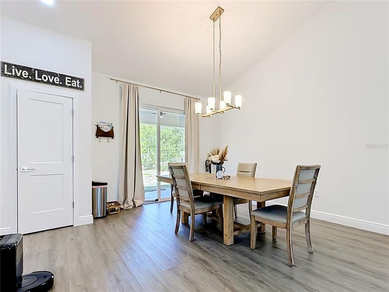 Furnished interior view inside a new home in , Dunnellon (Image 39).