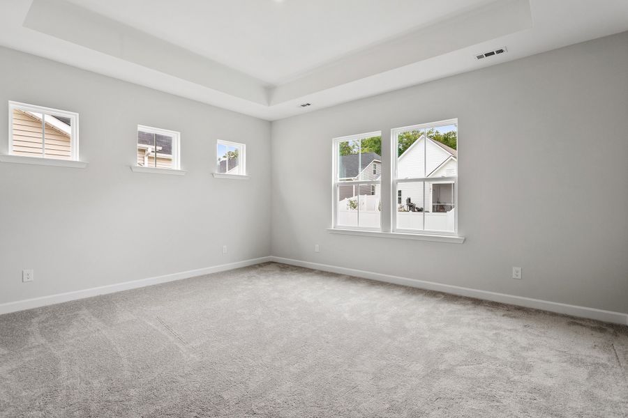 Spacious, unfurnished interior of a new home in Renaissance at White Oak, Garner (Image 23). Spacious, unfurnished interior of a new home in Renaissance at White Oak, Garner (Image 23).