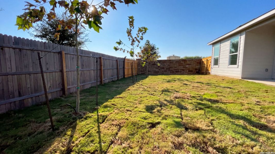 Exterior details and patio area of a home in Waterwheel, San Antonio (Image 20).