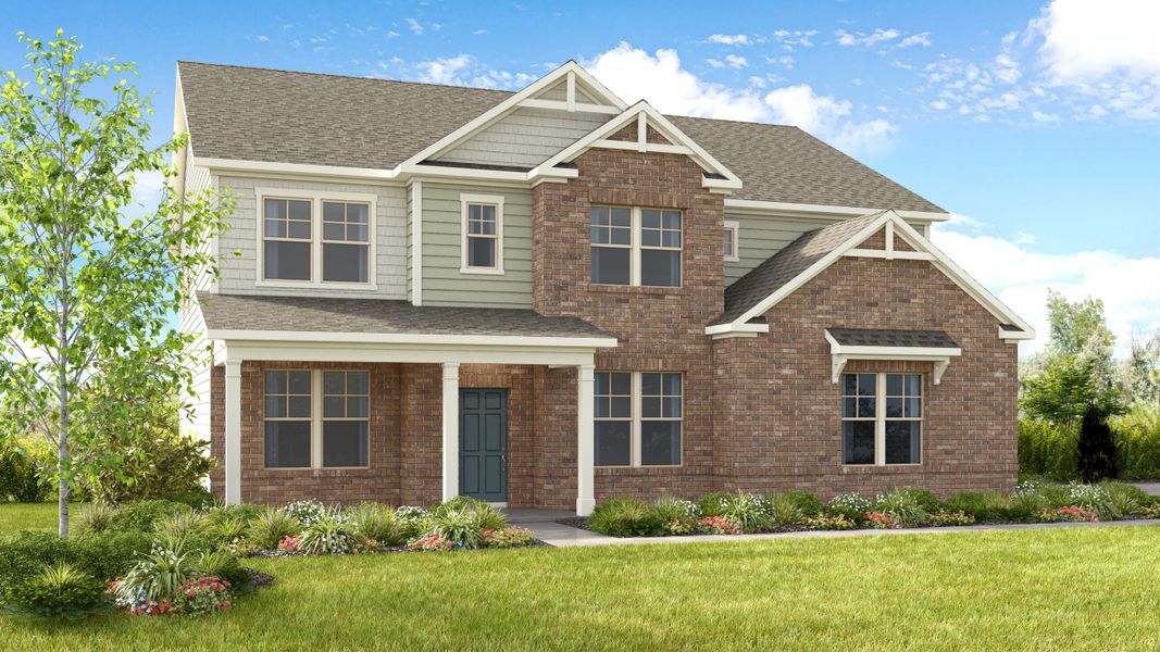 Representative exterior photo of a completed home built from the Easton by Taylor Morrison in Watson Park, Snellville, GA (Image 20).