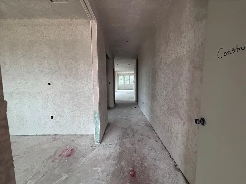 In-progress construction of a new home in The Colony 45s, Bastrop, TX (Image 8).