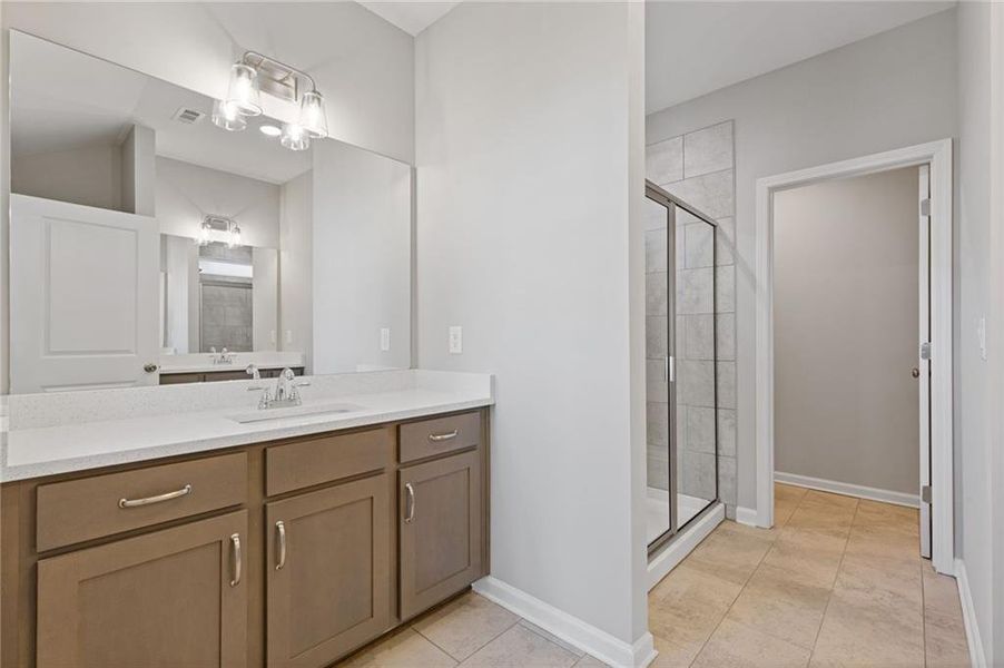 Furnished interior view inside a new home in , Dacula (Image 11).