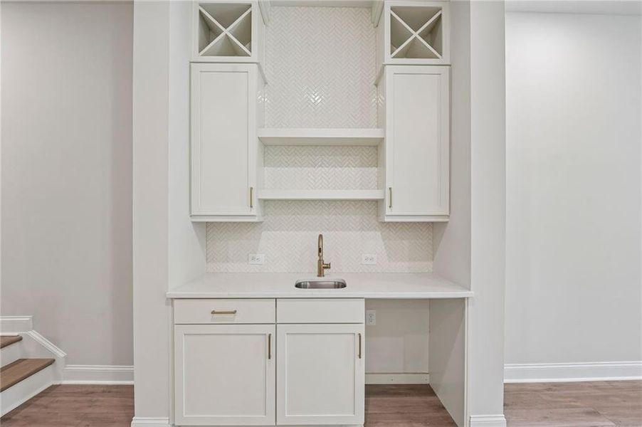 Furnished interior view inside a new home in Waterside, Peachtree Corners (Image 13).