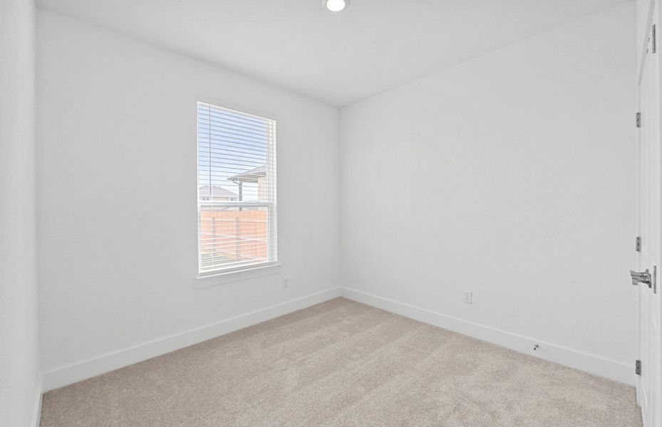 Spacious, unfurnished interior of a new home in Saddleback at Santa Rita Ranch, Liberty Hill (Image 17). Spacious, unfurnished interior of a new home in Saddleback at Santa Rita Ranch, Liberty Hill (Image 17).