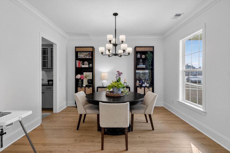 Furnished interior view inside a new home in , Summerville (Image 6).