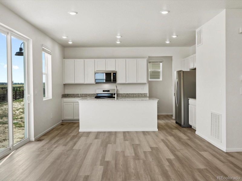 Furnished interior view inside a new home in Revere at Johnstown, Johnstown (Image 6).