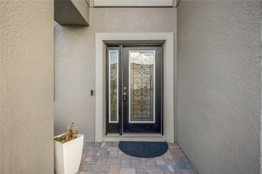 Exterior details and patio area of a home in , Wesley Chapel (Image 43).