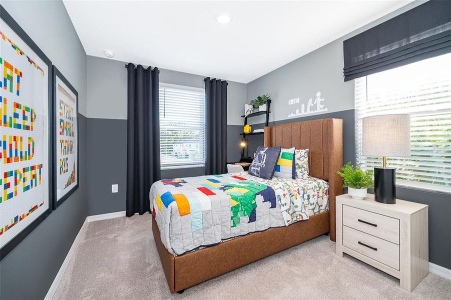 Furnished interior view inside a new home in Horse Creek at Crosswinds, Davenport (Image 16).