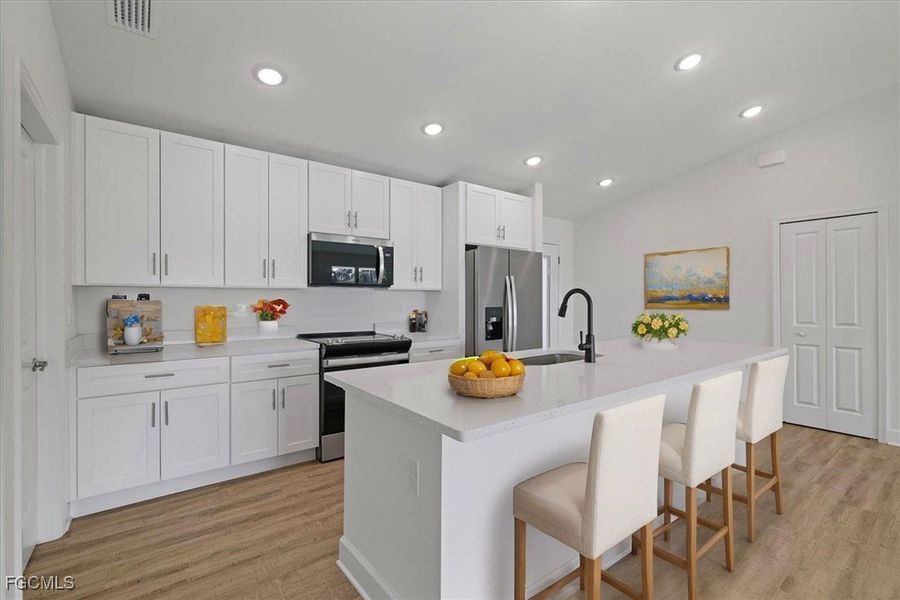 Furnished interior view inside a new home in Cape Coral, Cape Coral (Image 3).