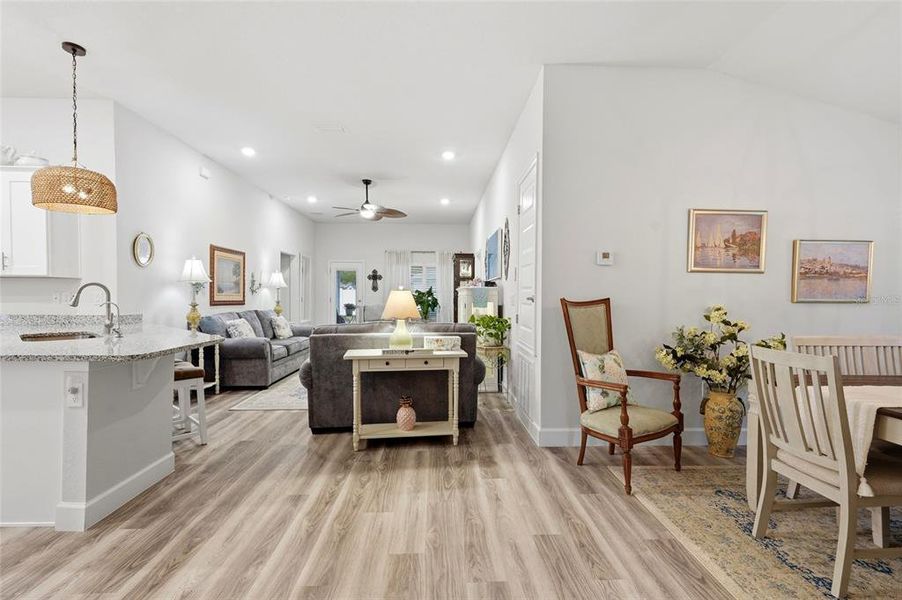 Furnished interior view inside a new home in , Lake City (Image 32).