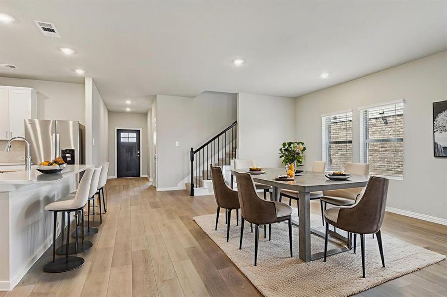 Photo is not of the actual home, but is an inspirational photo of builder’s model home and may depict options, furnishings, and/or decorator features that are not included.