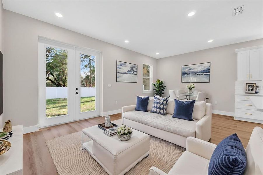 Furnished interior view inside a new home in , Brooksville (Image 13).