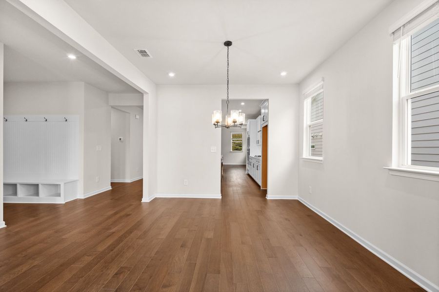 Representative unfurnished interior of a home built from the The Glenwood D by Davidson Homes LLC in Kelly Preserve, Loganville (Image 22).