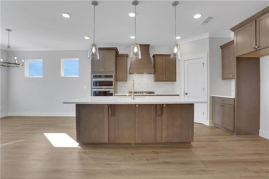 Furnished interior view inside a new home in Twin Lakes, Hoschton (Image 8).