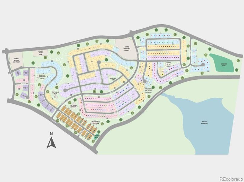 Image 28 of a home in Trailstone City Collection.