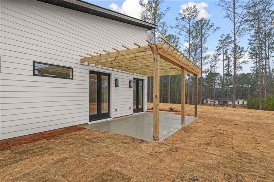 Exterior details and patio area of a home in , Waco (Image 25). Exterior details and patio area of a home in , Waco (Image 25).