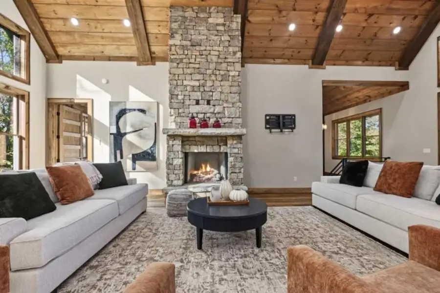 Furnished interior view inside a new home in , Blue Ridge (Image 7).