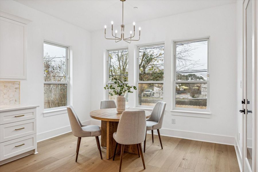 Furnished interior view inside a new home in , Bellaire (Image 14).