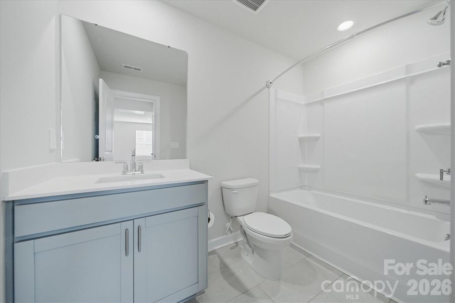 Furnished interior view inside a new home in , Conover (Image 17).