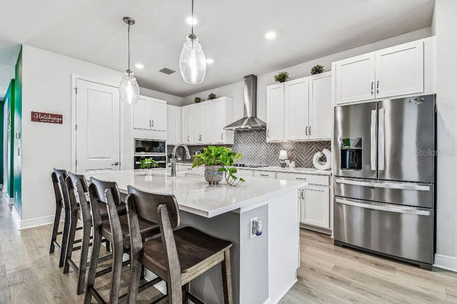 Furnished interior view inside a new home in , Tarpon Springs (Image 37).