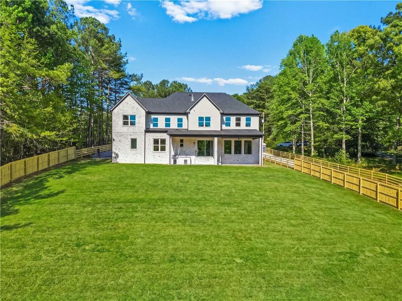 Exterior details and patio area of a home in , Lawrenceville (Image 31).