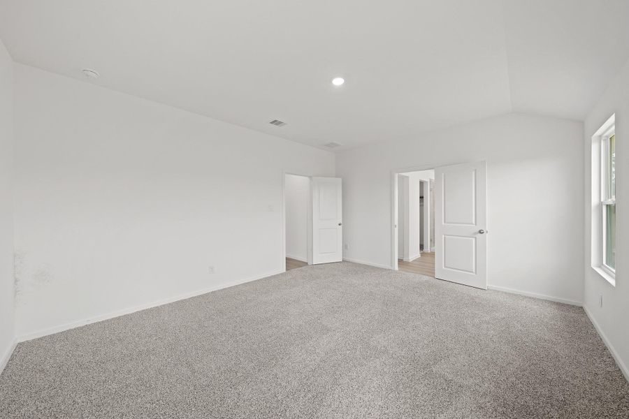 Spacious, unfurnished interior of a new home in Chapel Lakes, Montgomery (Image 14). Spacious, unfurnished interior of a new home in Chapel Lakes, Montgomery (Image 14).