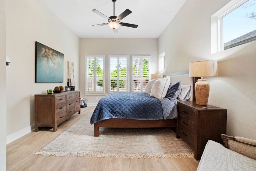 Furnished interior view inside a new home in Woodforest - Kingsley Square 50' Homesites, Montgomery (Image 17).