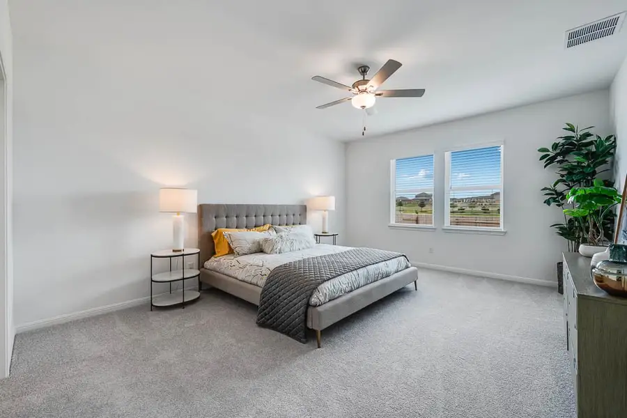 Representative furnished interior of a home built from the Wren by Taylor Morrison in Emory Crossing 50s, Hutto (Image 8).