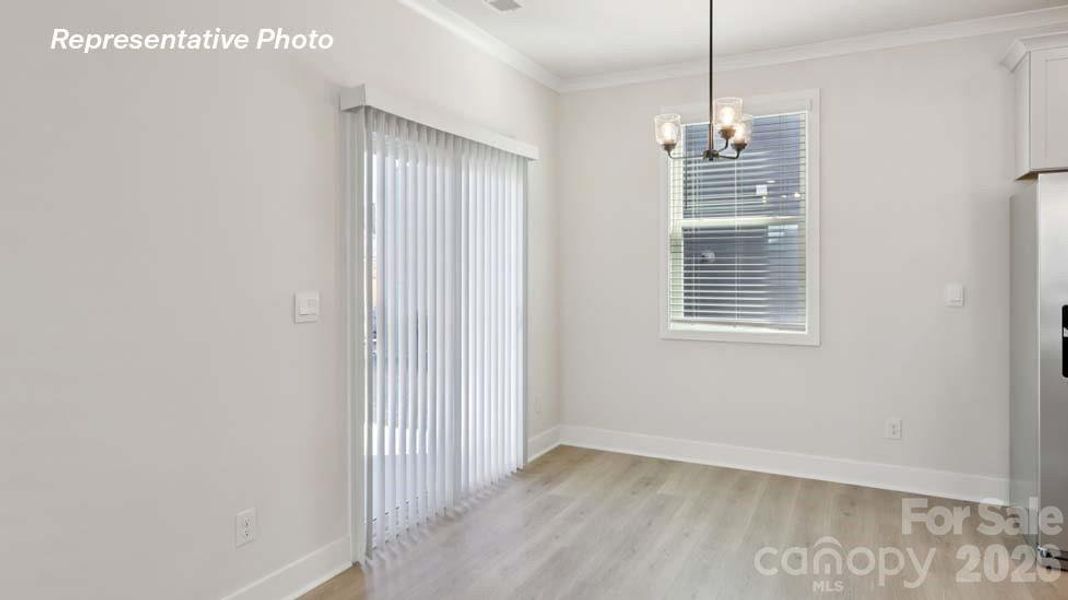 Spacious, unfurnished interior of a new home in Oak Grove Hill, Huntersville (Image 34).