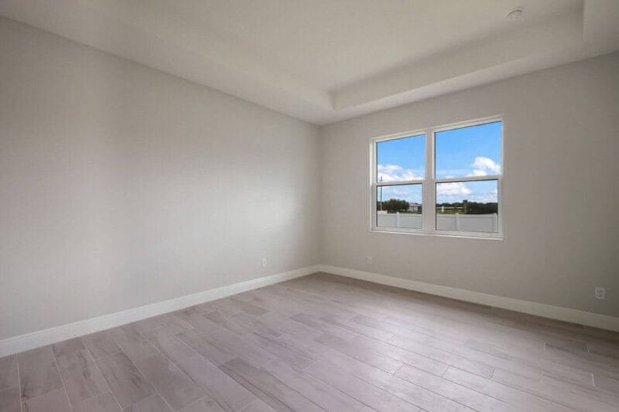 Spacious, unfurnished interior of a new home in Reflection Villas at Watercolor Place, Bradenton (Image 12).