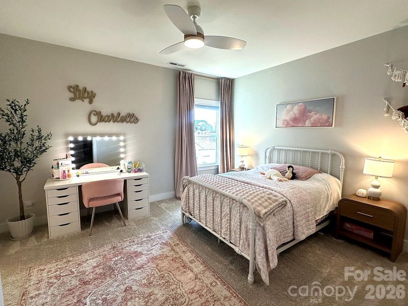 bedroom 2 with shared bathroom