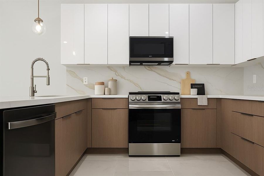 Furnished interior view inside a new home in , Lehigh Acres (Image 16).
