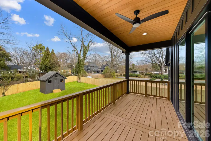Exterior details and patio area of a home in , Charlotte (Image 30).