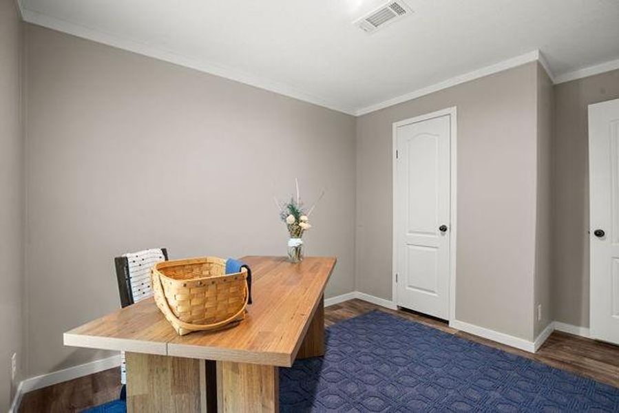 Furnished interior view inside a new home in , Clarkesville (Image 16).