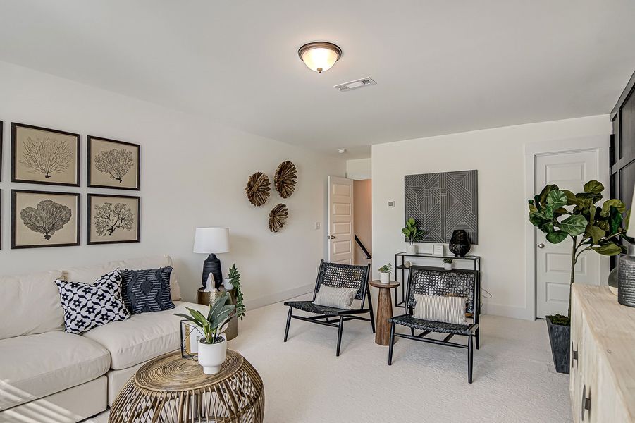 Representative furnished interior of a home built from the Jacob - Vanguard Collection by Mungo Homes in Meadow Valley, High Point (Image 10).