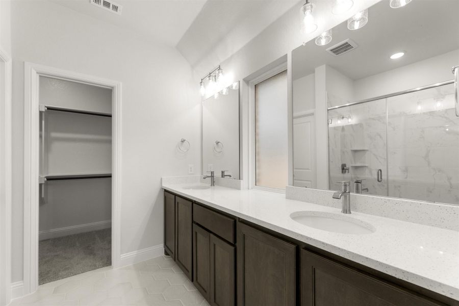 Furnished interior view inside a new home in La Terra at Uptown Celina, Celina (Image 7).