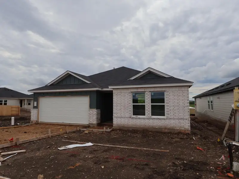 In-progress construction of a new home in Willow Springs, Buda, TX (Image 3).