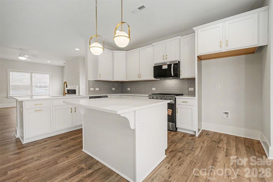 Furnished interior view inside a new home in , Charlotte (Image 12).
