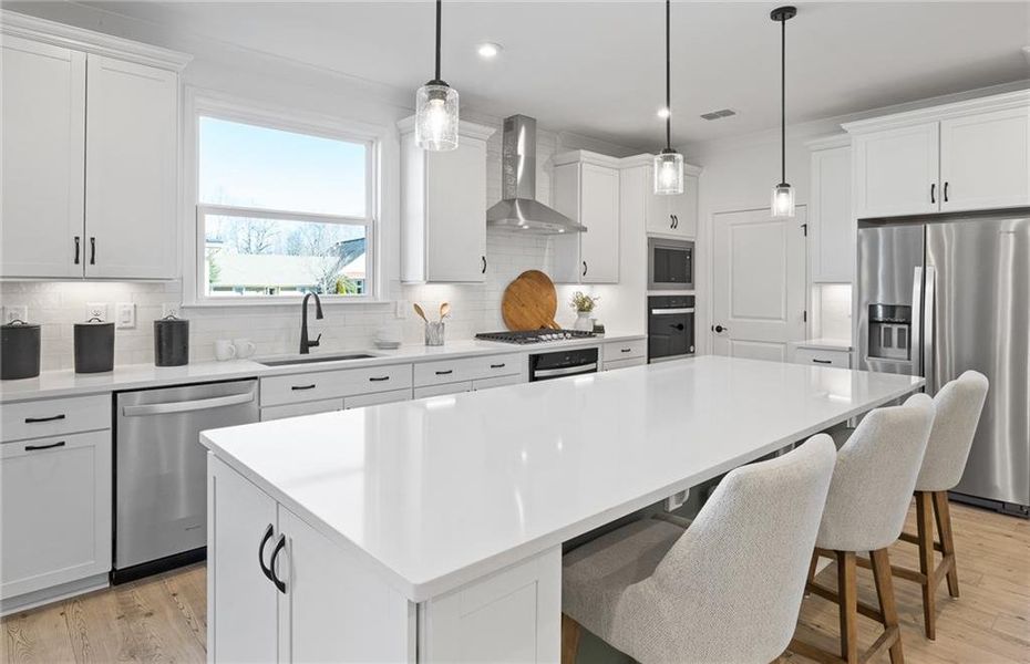 Furnished interior view inside a new home in Sun City Peachtree, Griffin (Image 9).